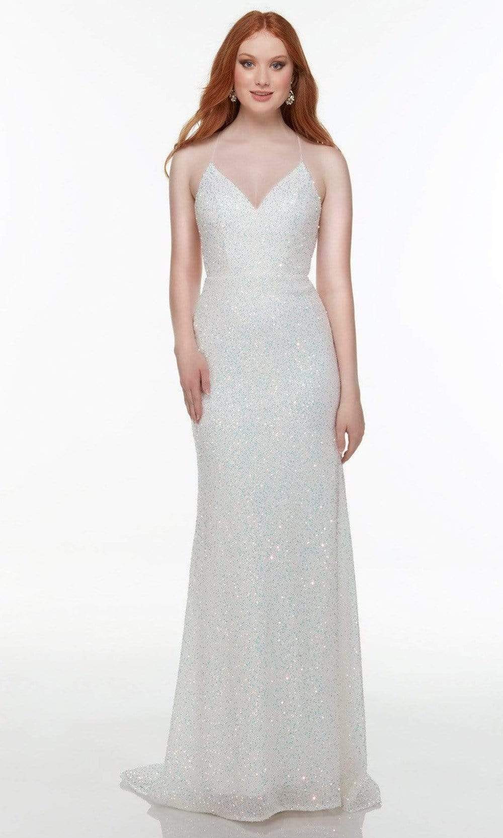 Alyce Paris - 61146 Strappy Back Sequin Gown Special Occasion Dress