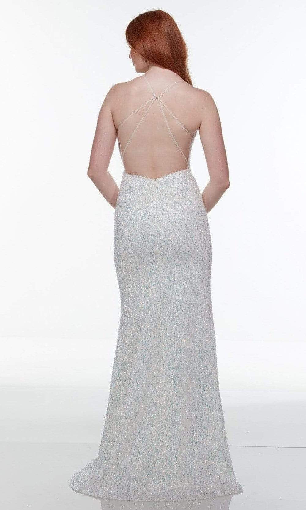 Alyce Paris - 61146 Strappy Back Sequin Gown Special Occasion Dress