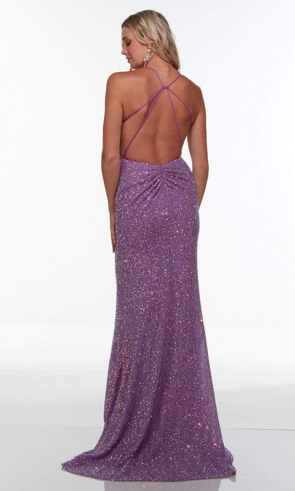 Alyce Paris - 61146 Strappy Back Sequin Gown Special Occasion Dress
