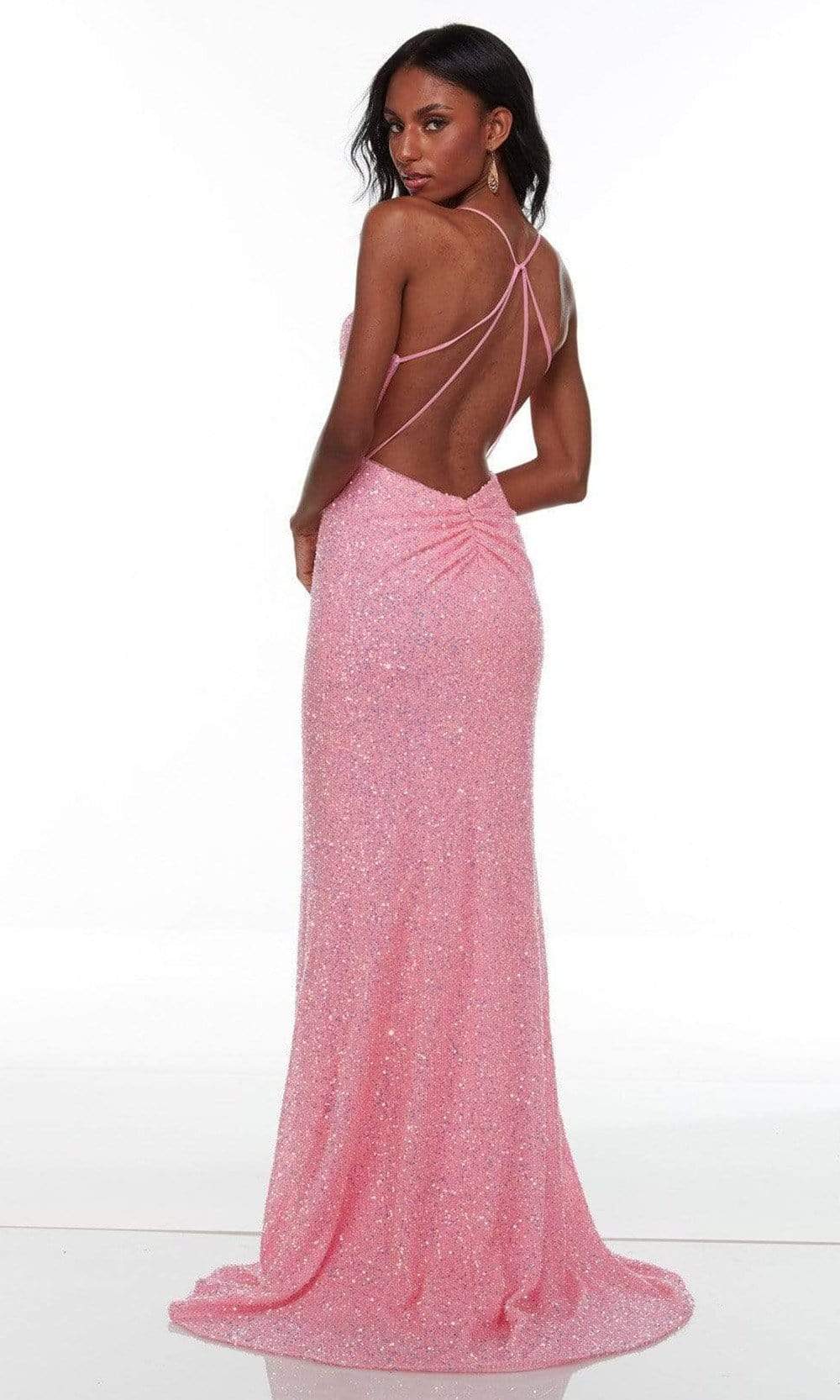 Alyce Paris - 61146 Strappy Back Sequin Gown Special Occasion Dress