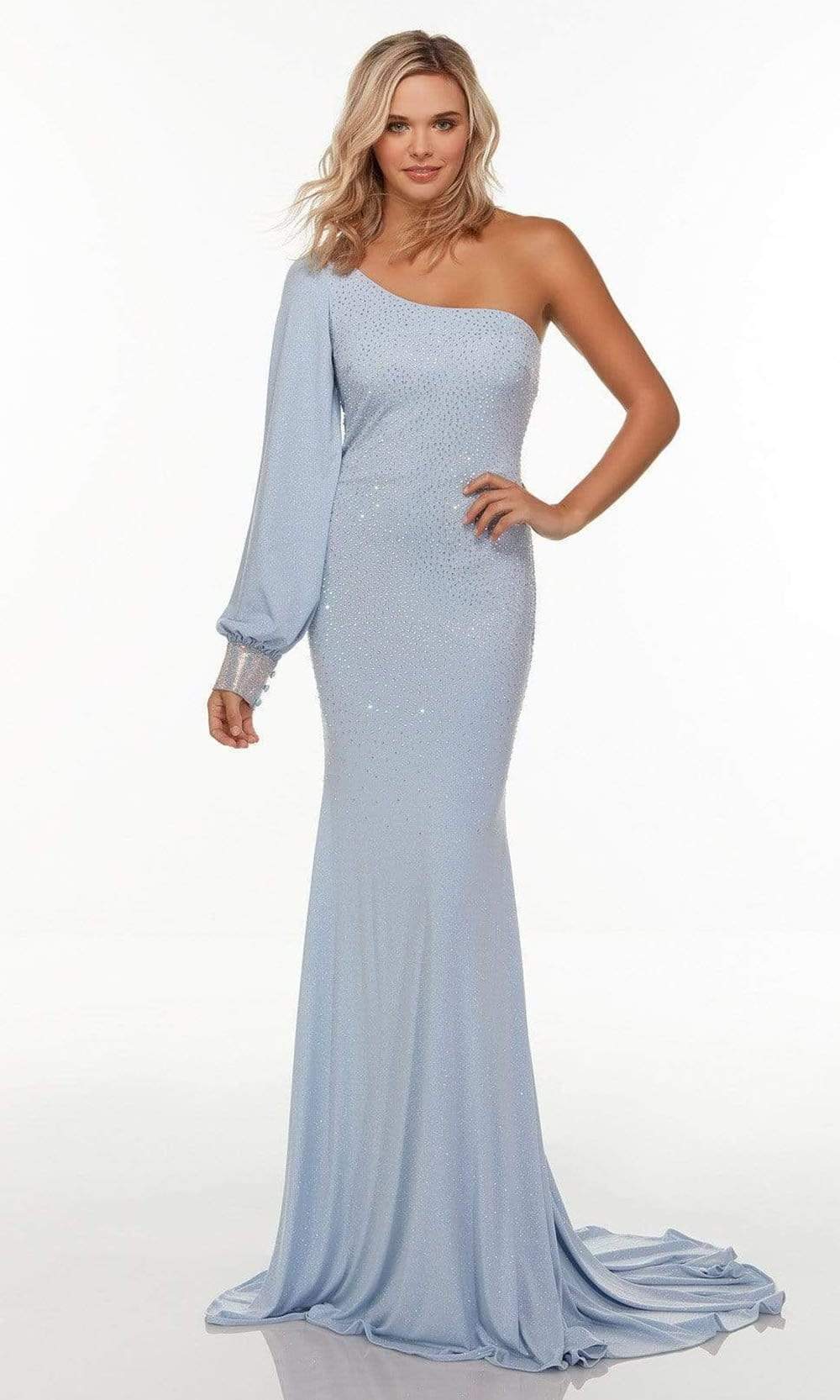 Alyce Paris - 61151 Beaded Formal Asymmetric Dress Prom Dresses