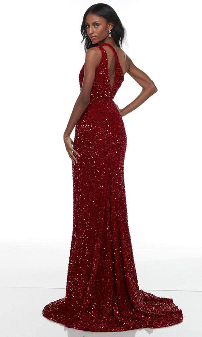 Alyce Paris 61183 - Asymmetrical Neck Formal Dress Special Occasion Dress