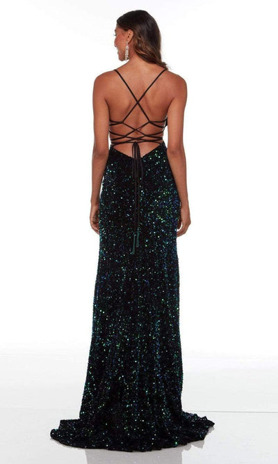 Alyce Paris - 61186 Sequin Cutout Back Gown Special Occasion Dress