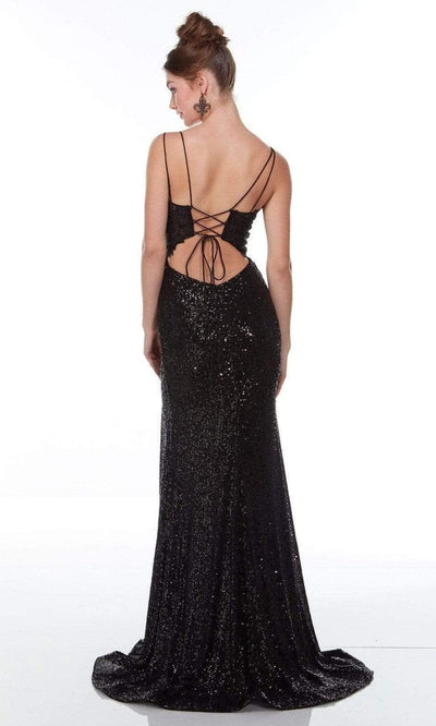Alyce Paris - 61215 Lace Ornate Sequin Gown Special Occasion Dress