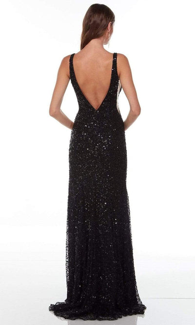 Alyce Paris - 61216 Sleeveless Beaded Sheath Gown Prom Dresses