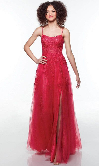 Alyce Paris 61255 - Scoop Neck Tulle Ballgown Special Occasion Dress