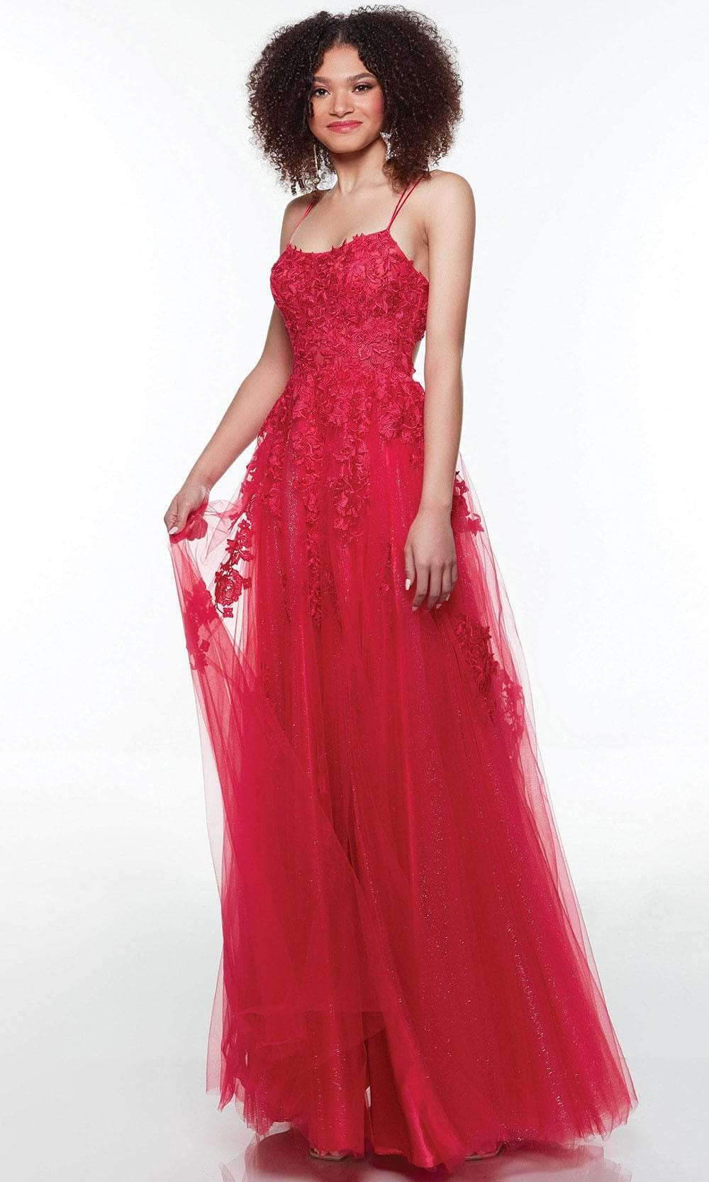 Alyce Paris 61255 - Scoop Neck Tulle Ballgown Special Occasion Dress