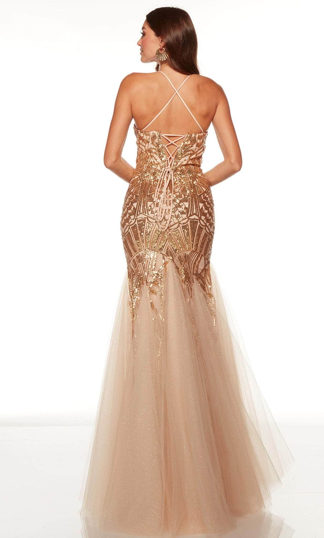 Alyce Paris 61411 - Sleeveless Mermaid Dress Evening Dresses