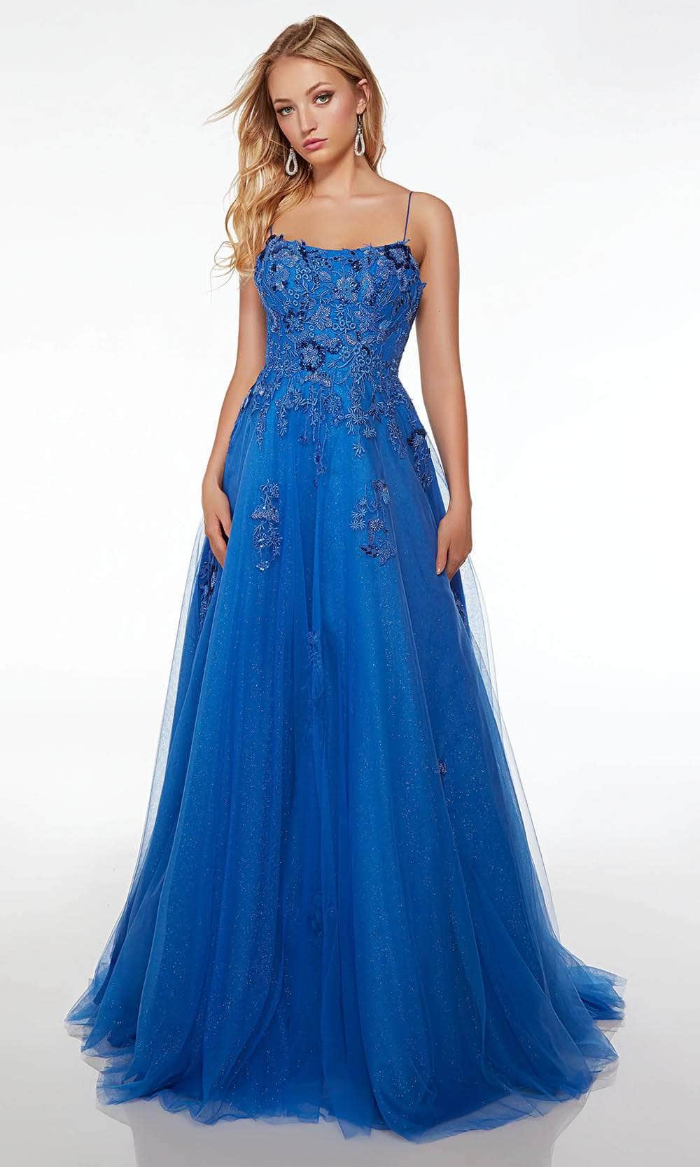 Alyce Paris 61479 - Embellished A-Line Prom Gown Special Occasion Dresses