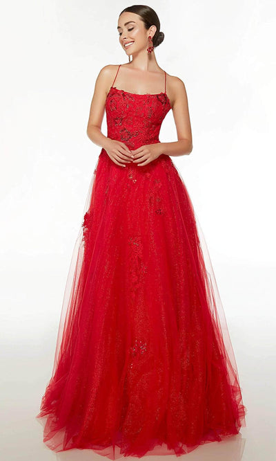 Alyce Paris 61479 - Embellished A-Line Prom Gown Special Occasion Dresses