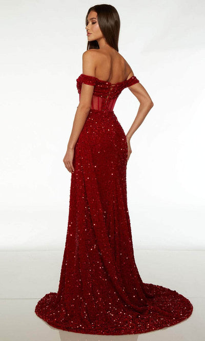 Alyce Paris 61483 - Illusion Sequin Prom Dress Special Occasion Dresses