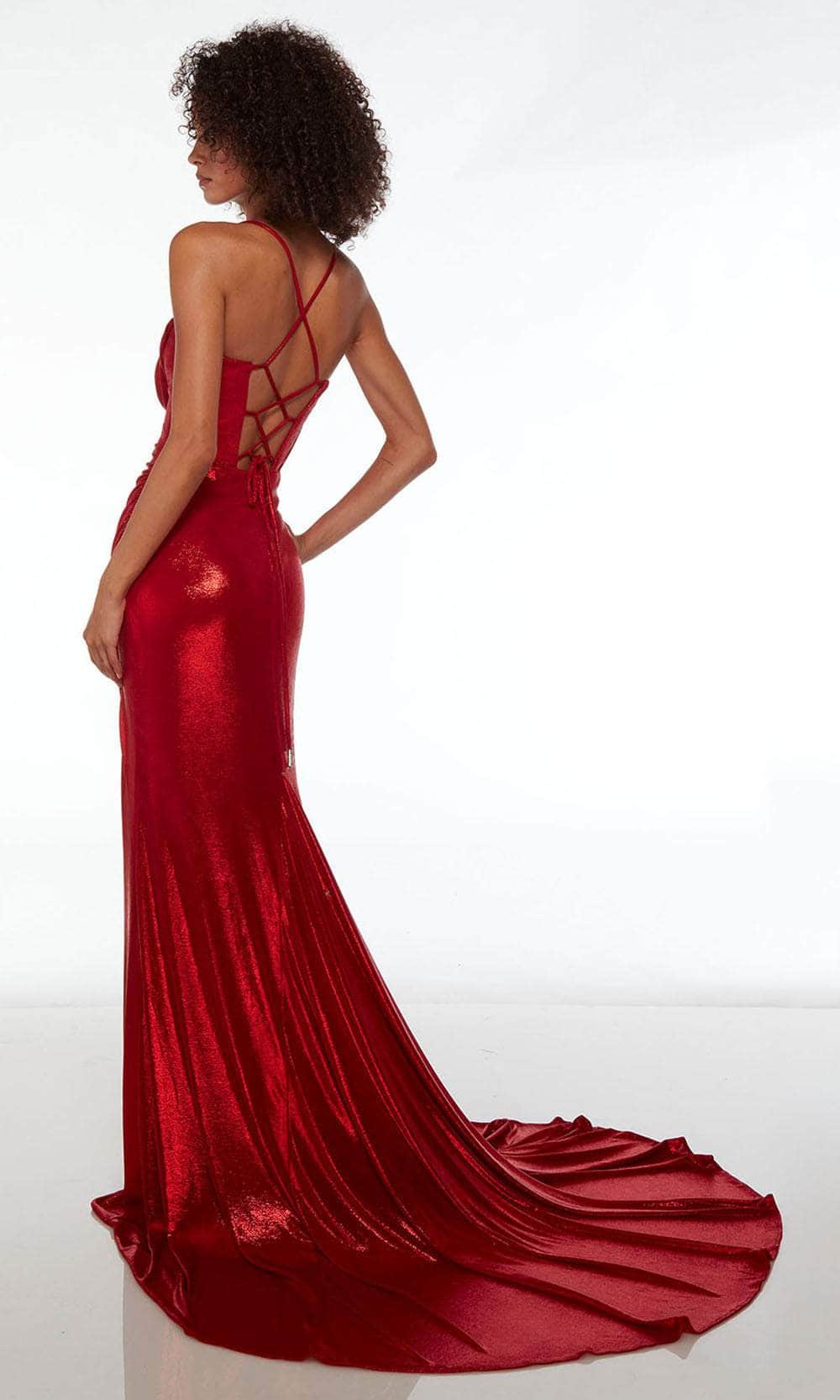 Alyce Paris 61490 - Metallic Corset Prom Dress Special Occasion Dresses