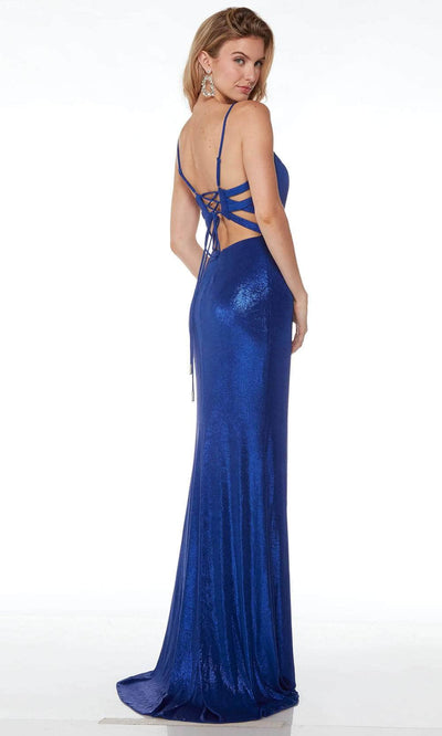 Alyce Paris 61499 - Strappy Back Metallic Prom Gown Special Occasion Dresses