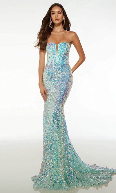 Alyce Paris 61502 - Fully Sequin Corset Prom Gown Special Occasion Dresses