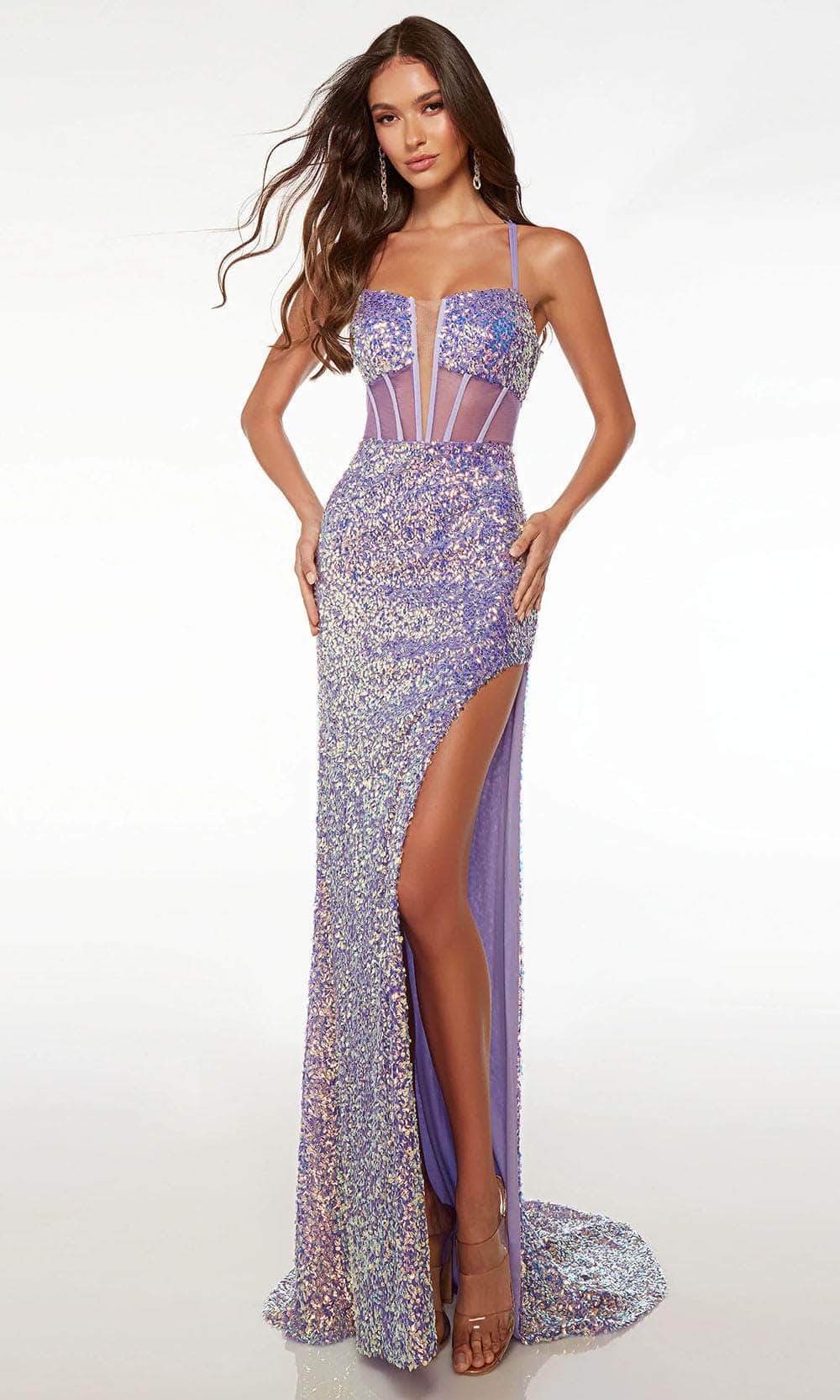 Alyce Paris 61551 - Illusion Corset Prom Gown Special Occasion Dresses