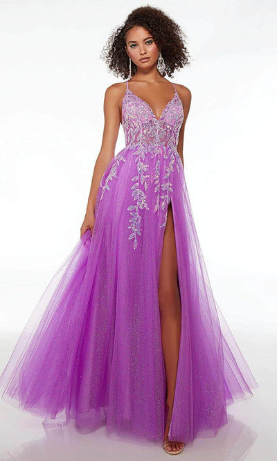 Alyce Paris 61562 - Sequin Appliqued Prom Gown Special Occasion Dresses
