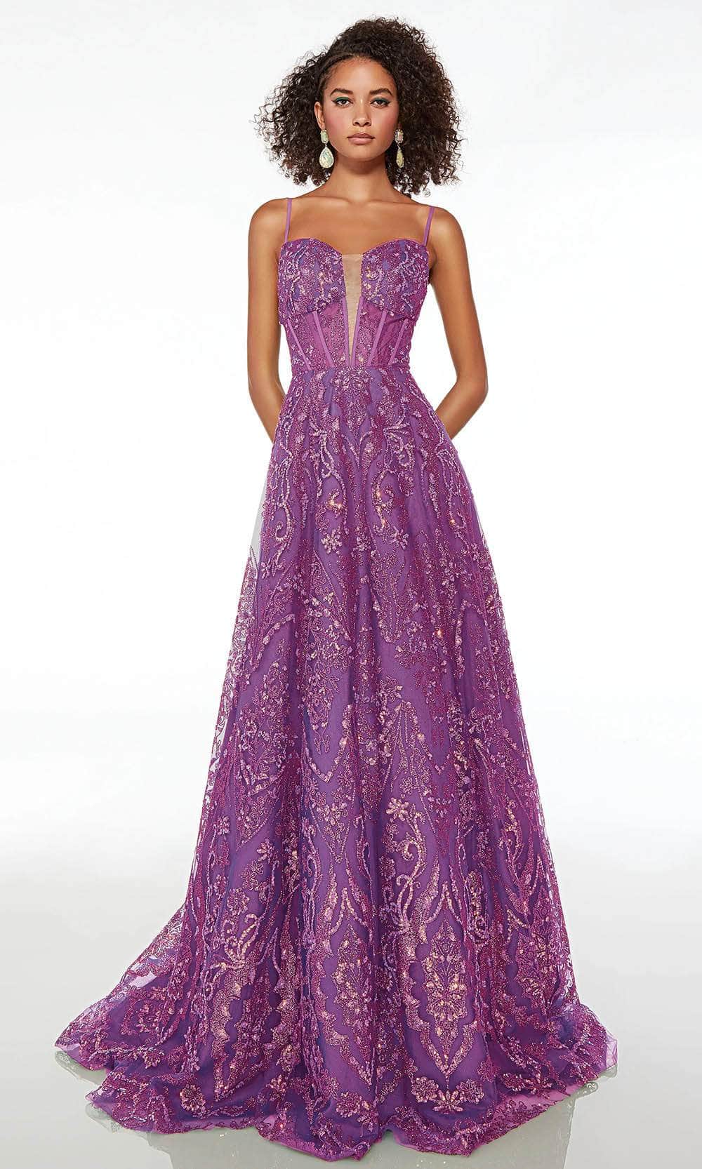 Alyce Paris 61581 - Plunging Sweetheart Prom Gown Special Occasion Dresses