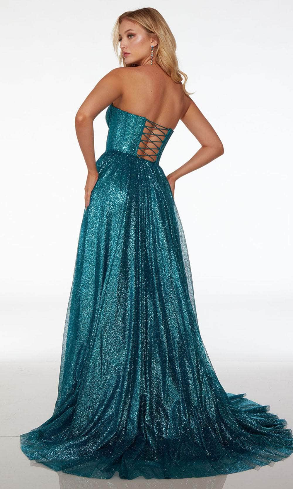 Alyce Paris 61601 - Corset Prom Dress with Slit Special Occasion Dresses