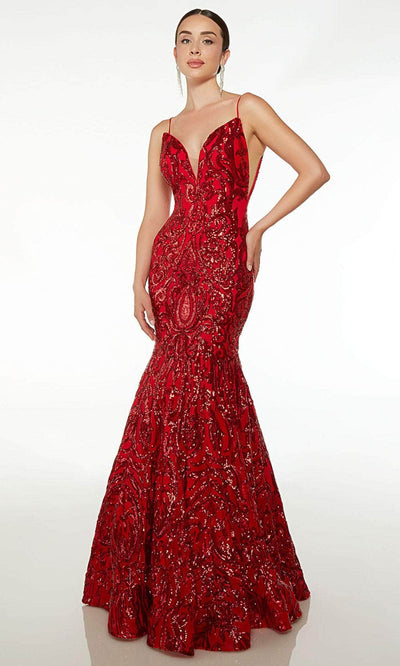 Alyce Paris 61607 - Sleeveless Mermaid Dress Special Occasion Dresses
