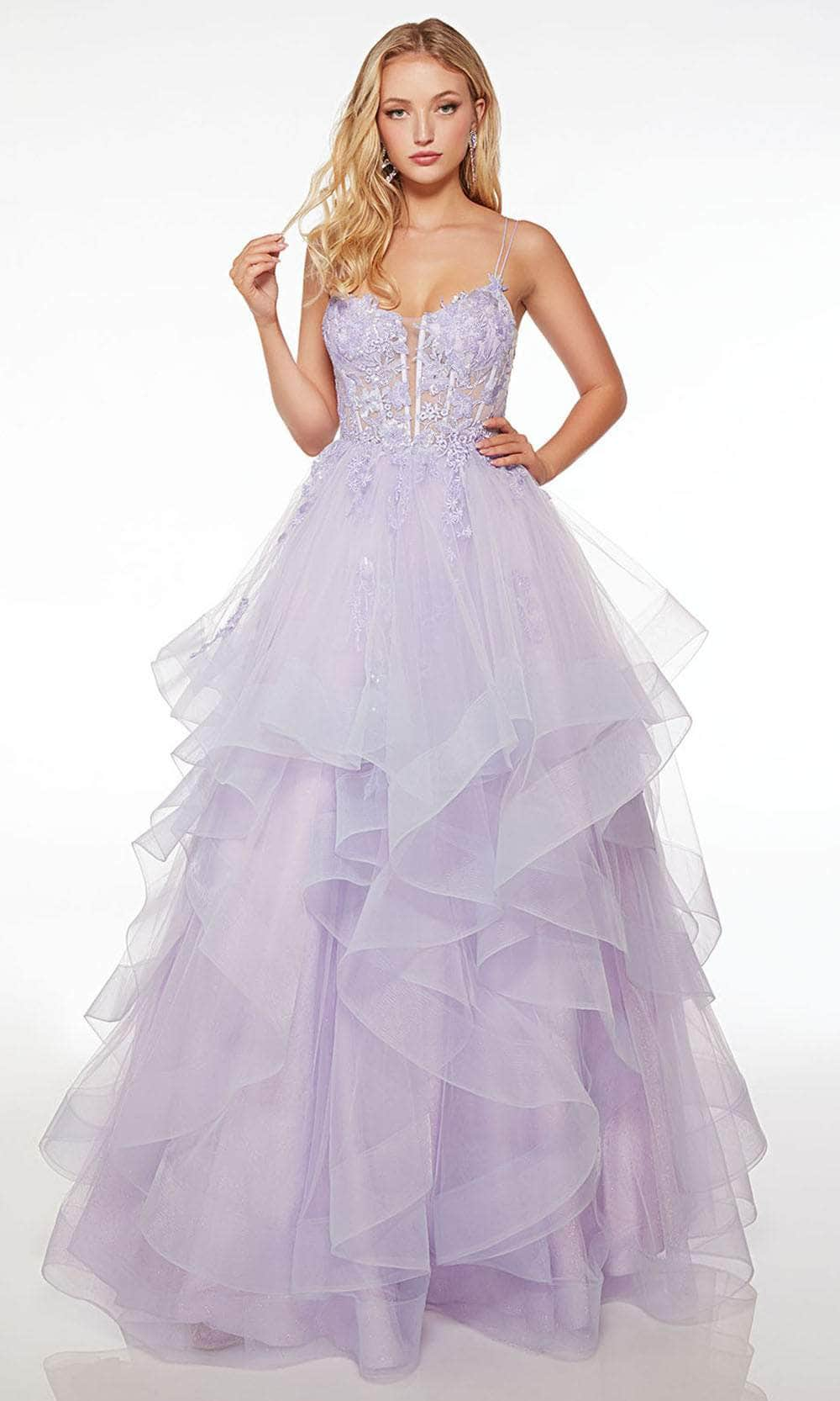 Alyce Paris 61668 - Embroidered Corset Ballgown Special Occasion Dresses