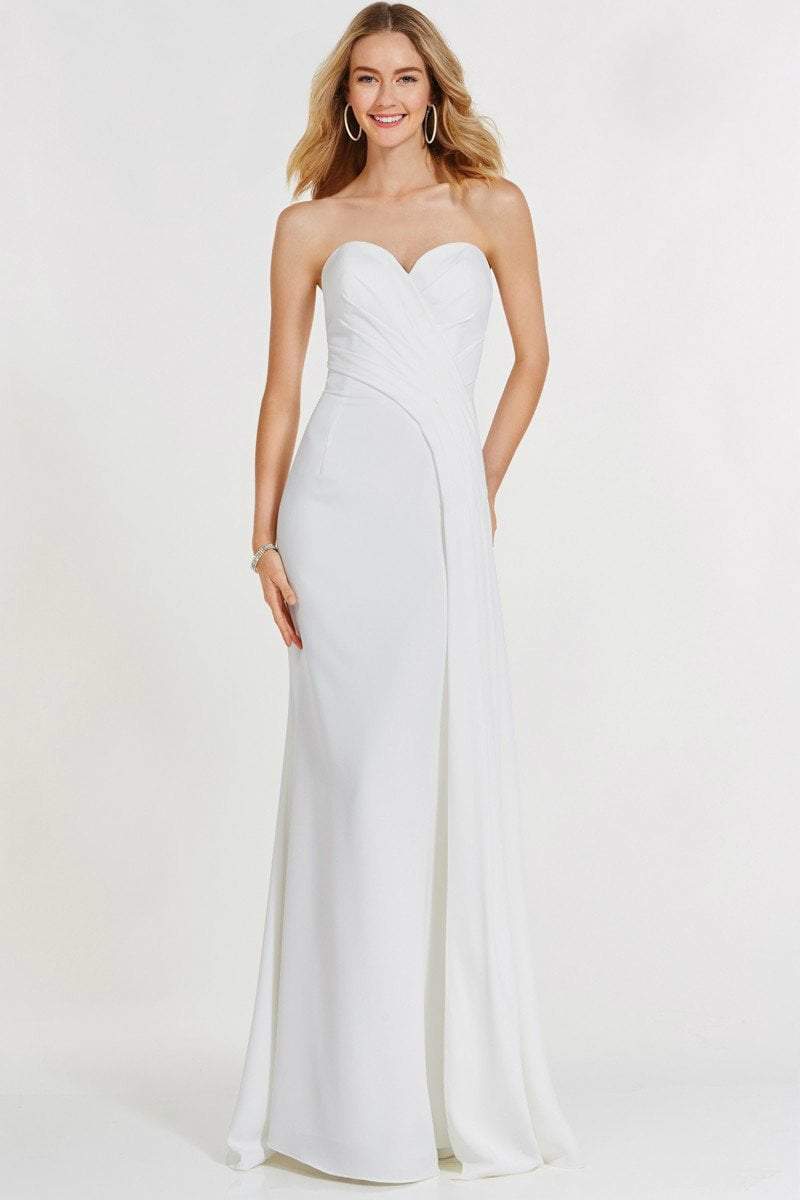 Alyce Paris 8005 Prom Dress Collection - 1 pc Diamond White in Size 4 Available CCSALE 4 / Diamond White