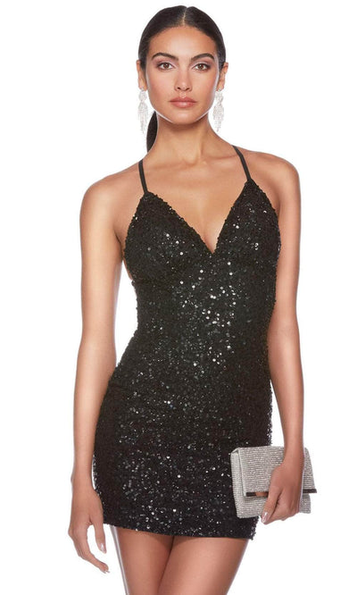 Alyce Paris 84000 - Sequin Sheath Cocktail Dress Special Occasion Dress