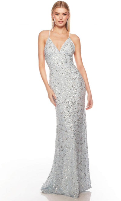Alyce Paris 88003 - Sequin Detailed Prom Dress Special Occasion Dress