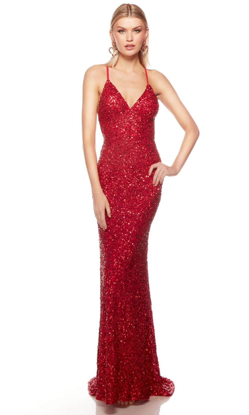 Alyce Paris 88003 - Sequin Open Back Prom Dress Special Occasion Dress