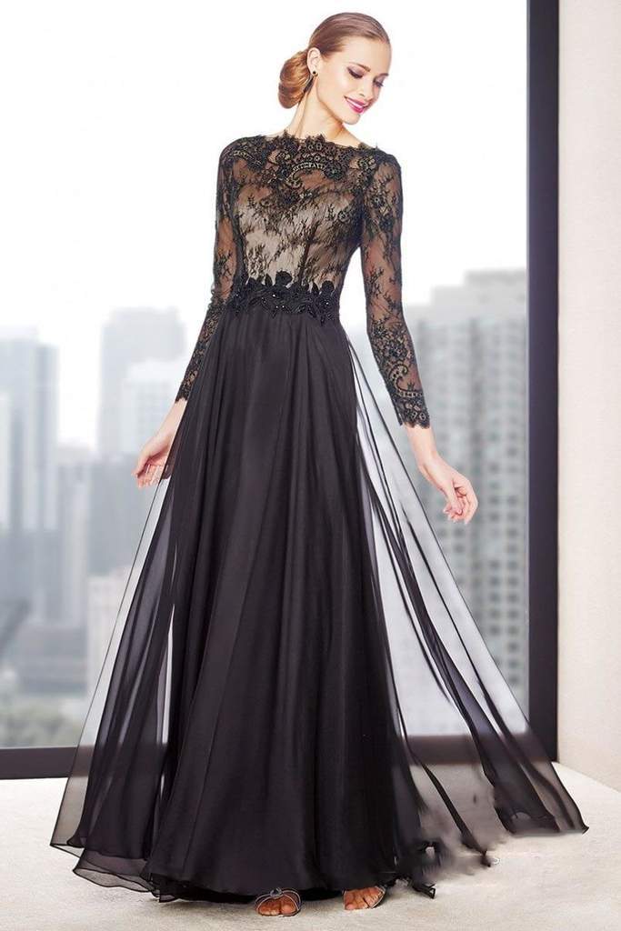Alyce Paris Black Label Beaded Chiffon and Lace Evening Gown 29723 CCSALE 20 / Champagne