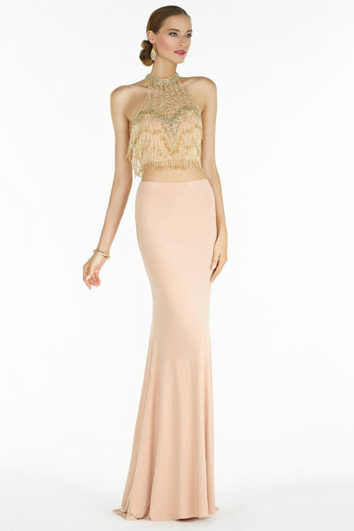 Alyce Paris - Deco Collection - 2605 Dress Prom Dresses 000 / Gold