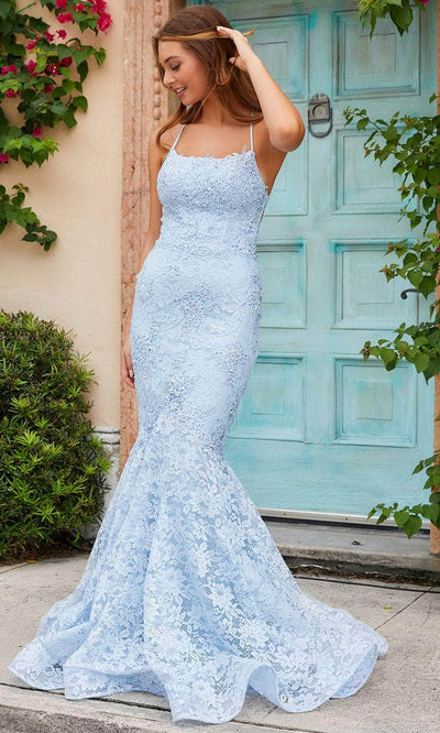 Amarra 20255 - Scoop Neck Lace Evening Gown Special Occasion Dress