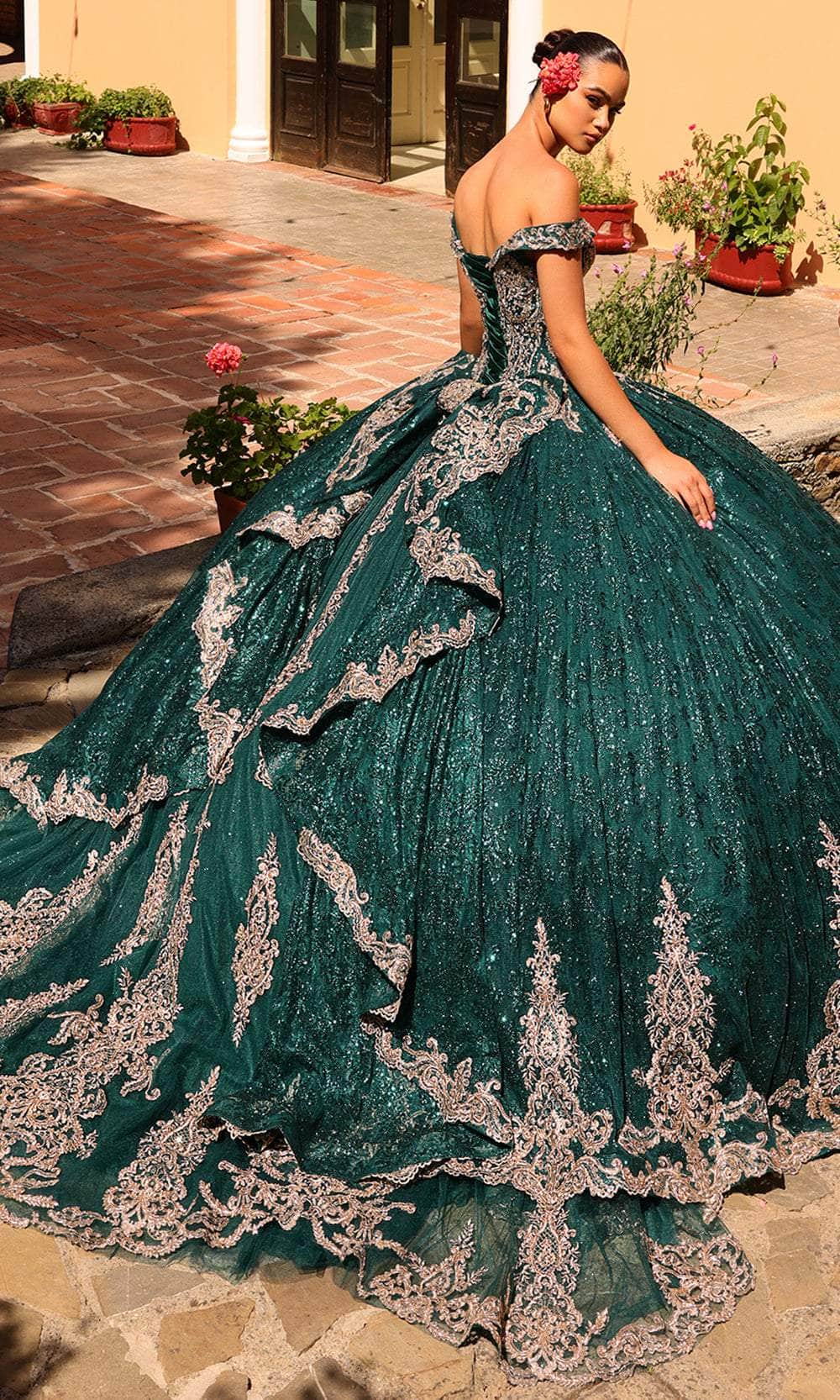 Amarra 54324 - Embroidered Ballgown