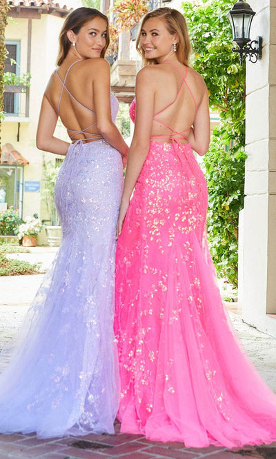 Amarra 87340 - Scoop Neck Sequin Prom Gown Special Occasion Dress