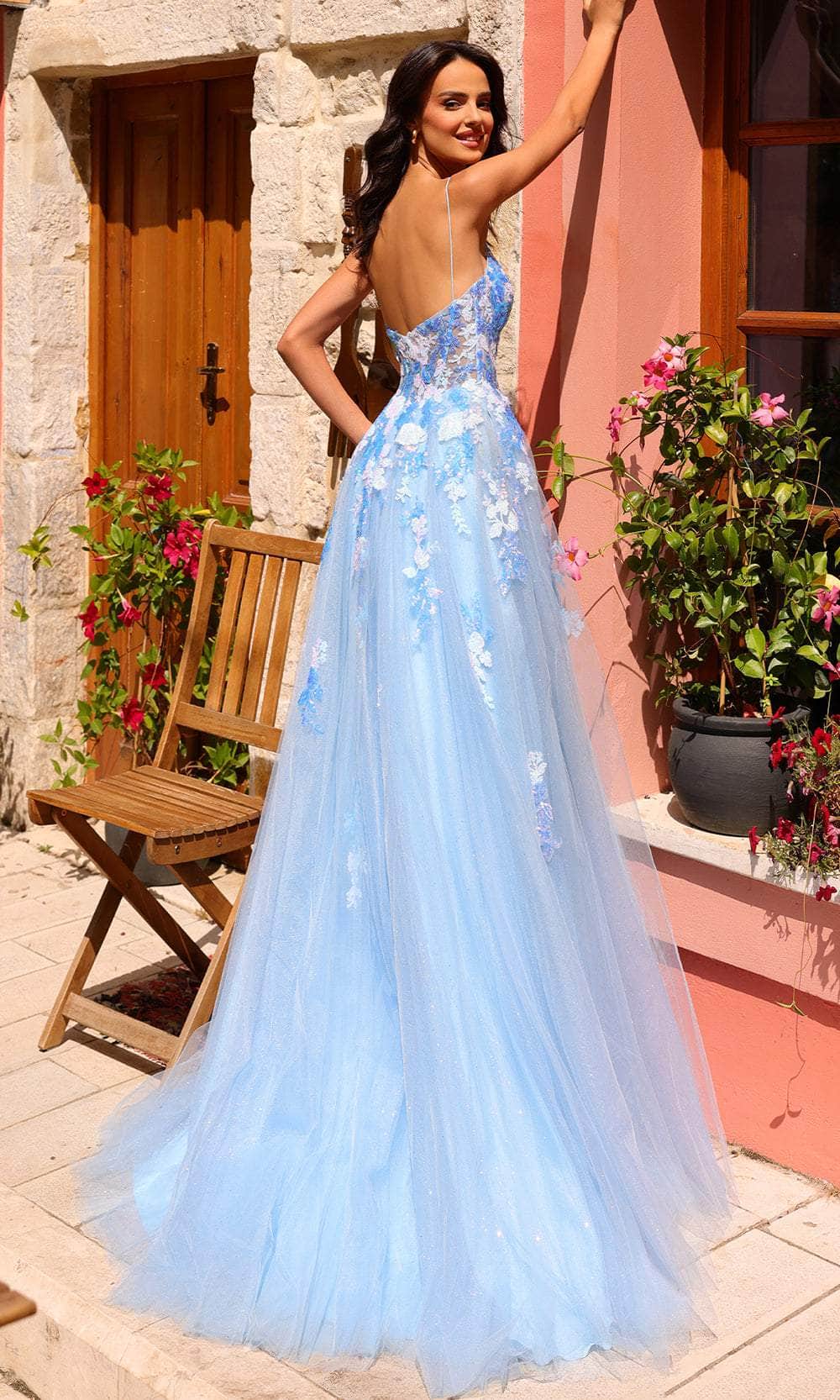 Amarra 88816 - Corset Tulle Prom Dress Special Occasion Dress