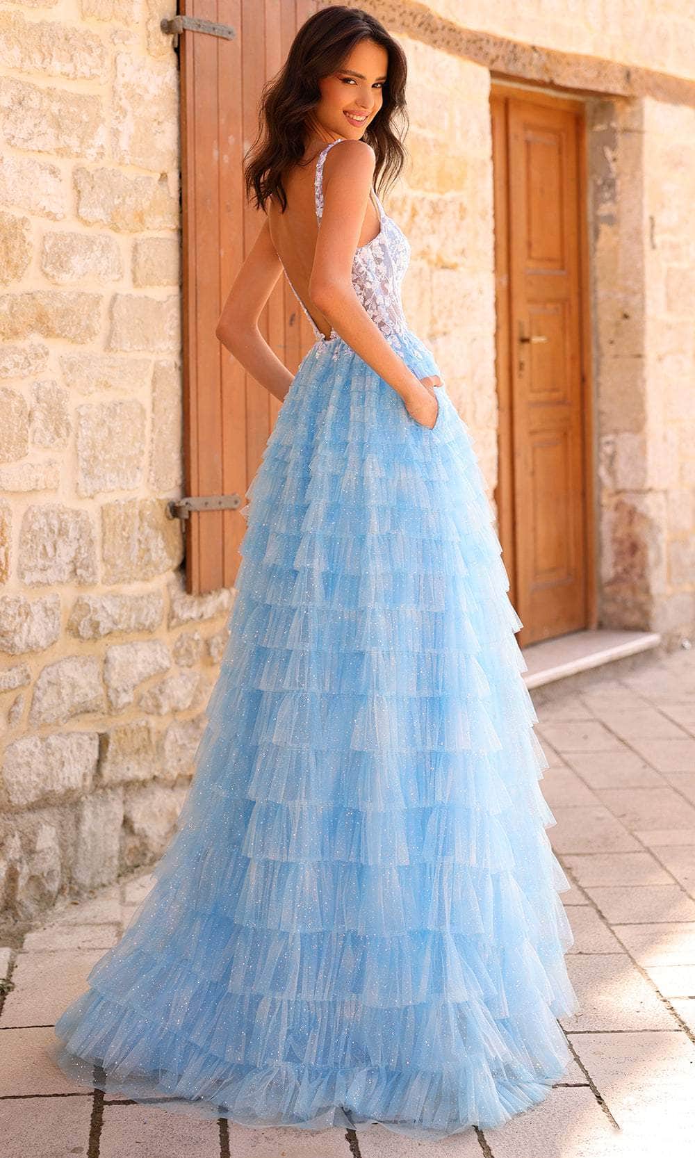 Amarra 88833 - Embroidered Prom Dress