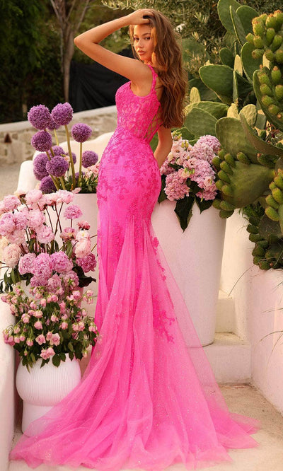 Amarra 88837 - Embroidered Prom Dress