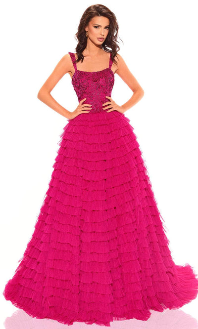 Amarra 94026 - Ruffle Tiered Evening Dress Special Occasion Dress