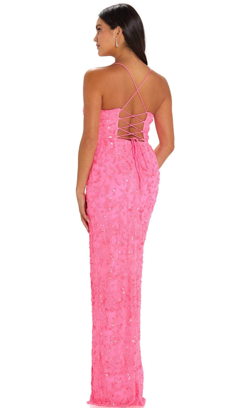 Amarra 94116 - Plunging Neck High Waist Dress Evening Dresses