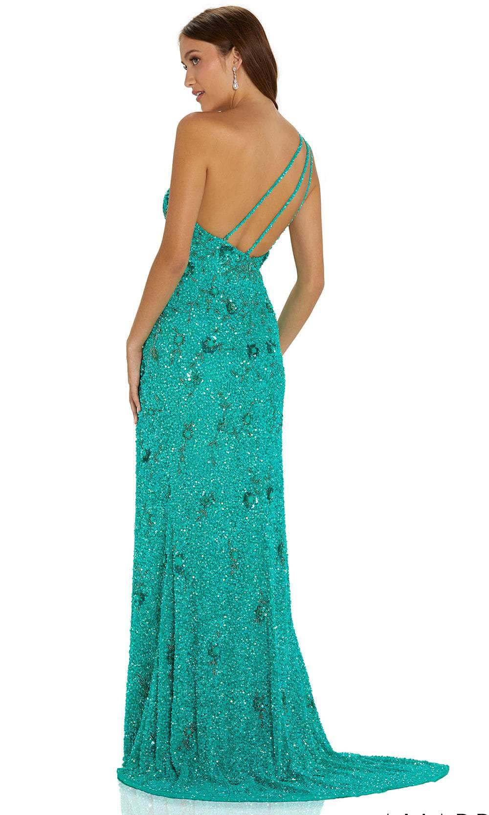 Amarra 94121 - Asymmetrical Neck Strappy Column Dress Evening Dresses