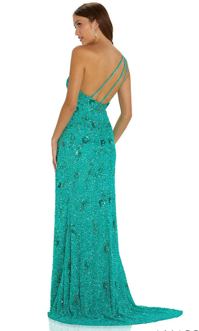 Amarra 94121 - Asymmetrical Neck Strappy Column Dress Evening Dresses