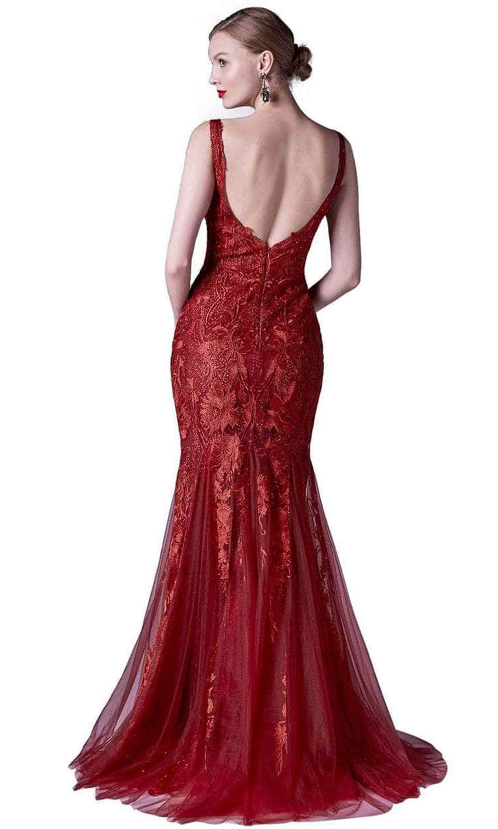 Andrea and Leo A0711 - High-Neckline Embroidered Evening Gown Evening Dresses