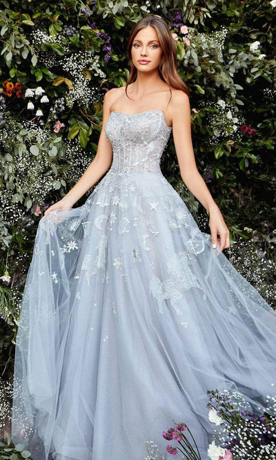 Andrea and Leo A0890 - Strapless Scoop Neck Evening Dress Evening Dresses