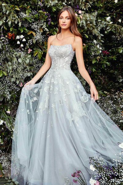 Andrea and Leo A0890 - Strapless Scoop Neck Evening Dress Evening Dresses