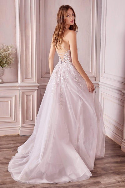 Andrea and Leo - A1019 Open Lace-Up Back Princess Dress Special Occasion Dress