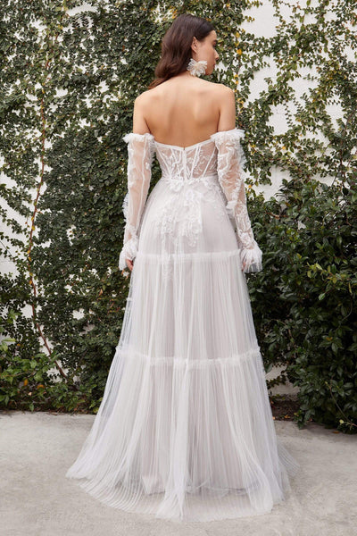 Andrea and Leo - A1037W Embroidered Sweetheart Bridal Gown Special Occasion Dress