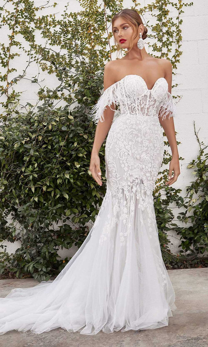 Andrea and Leo - Sweetheart Beaded Lace Bridal Gown A1068W In White