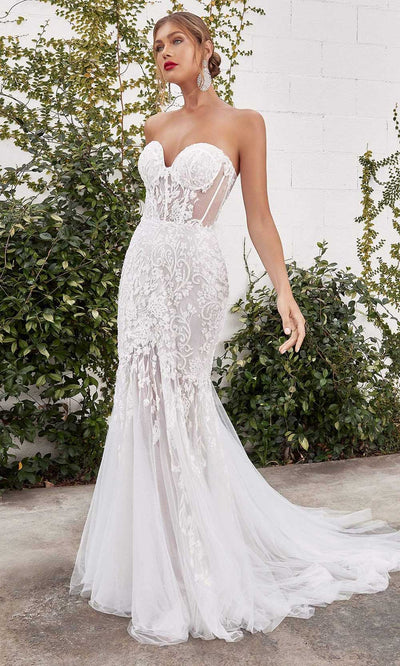 Andrea and Leo - A1068W Beaded Corset Mermaid Bridal Gown Bridal Dresses