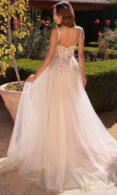 Andrea And Leo A1288 - Floral Sweetheart Evening Dress