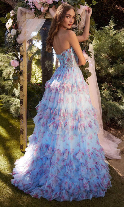 Andrea And Leo A1334 - Ruffled Sweetheart Gown