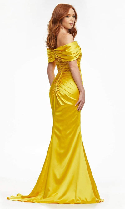 Ashley Lauren - 11093 Ruched Sheath Evening Dress Pageant Dresses